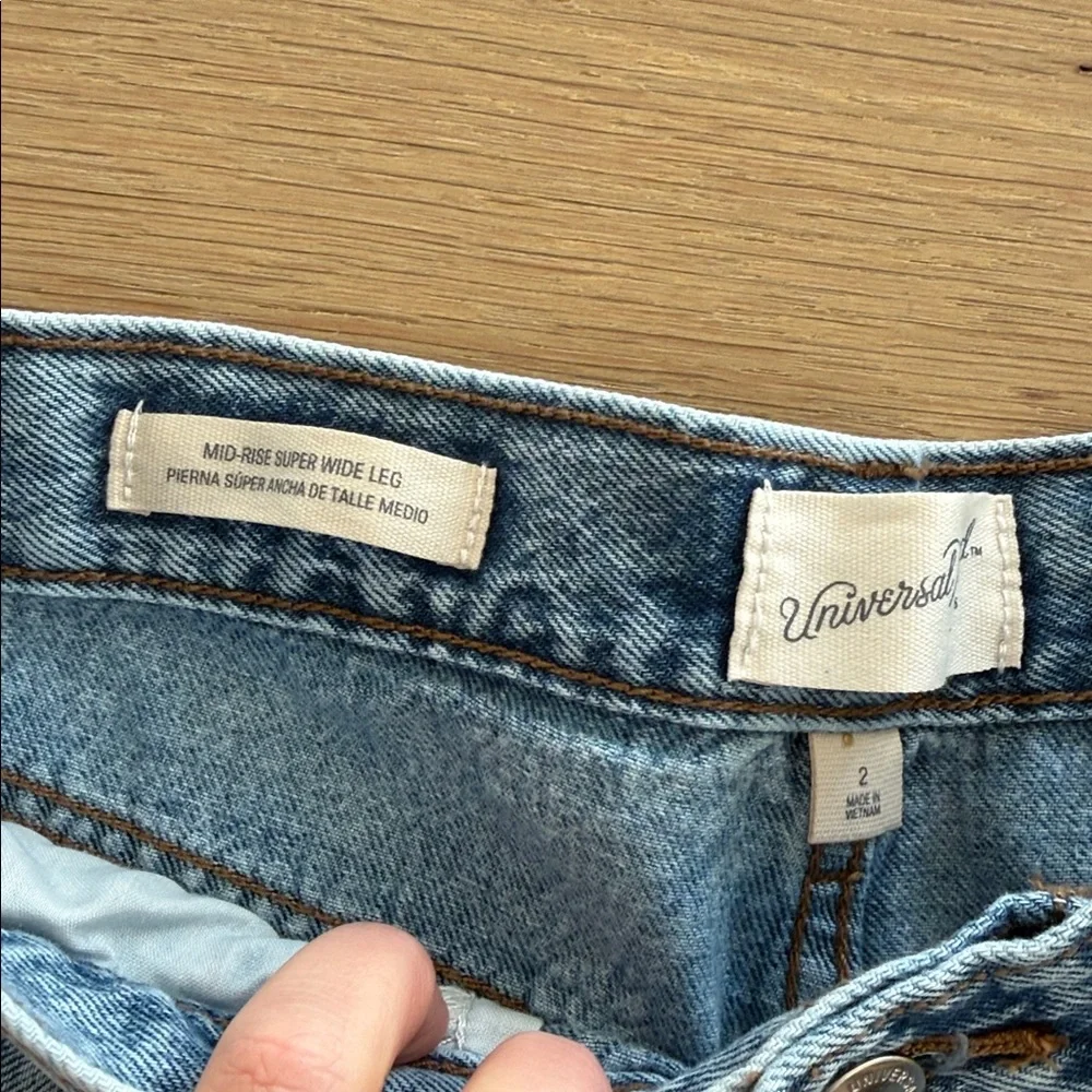 Target Universal Thread Wide Leg Jeans - Picture 10 of 11